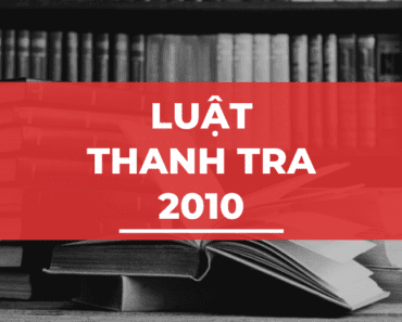 Luật thanh tra 2010