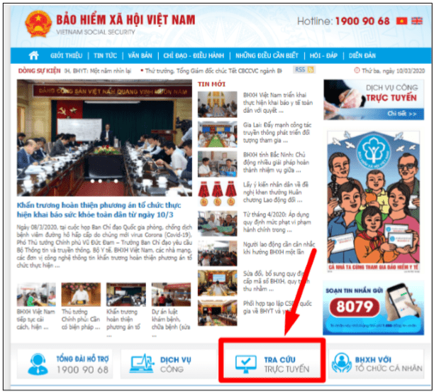 Hướng dẫn chi tiết cách tra mã số Bảo hiểm xã hội Hướng dẫn chi tiết cách tra mã số Bảo hiểm xã hội