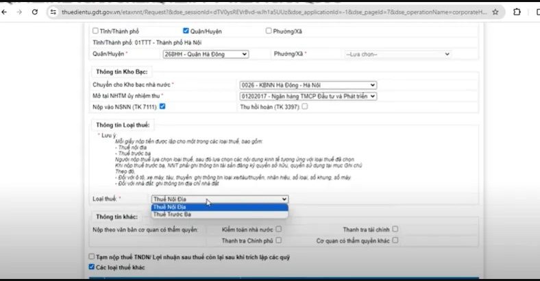 Hướng dẫn nộp lệ phí môn bài online Hướng dẫn nộp lệ phí môn bài online năm 2024