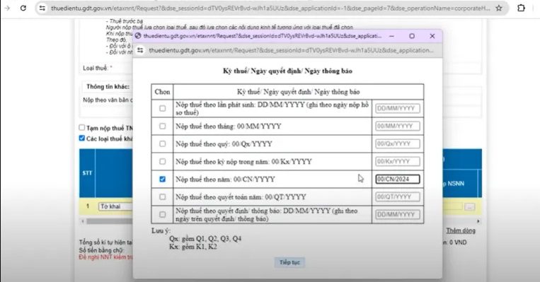 Hướng dẫn nộp lệ phí môn bài online Hướng dẫn nộp lệ phí môn bài online năm 2024