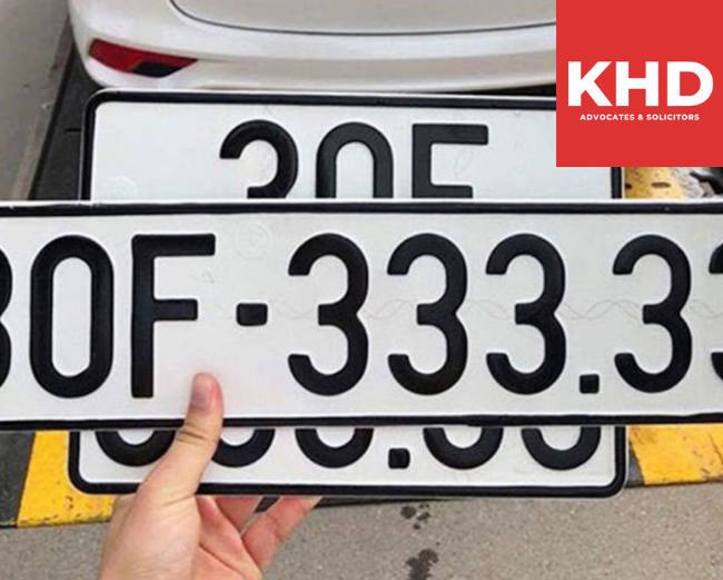 Lệ phí đăng ký biển số định danh