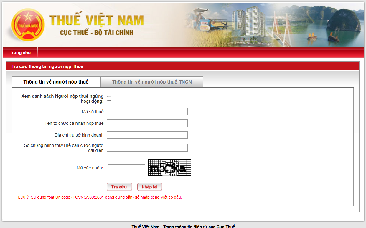 Hướng dẫn tra cứu mã số thuế hộ kinh doanh Hướng dẫn tra cứu mã số thuế hộ kinh doanh mới nhất