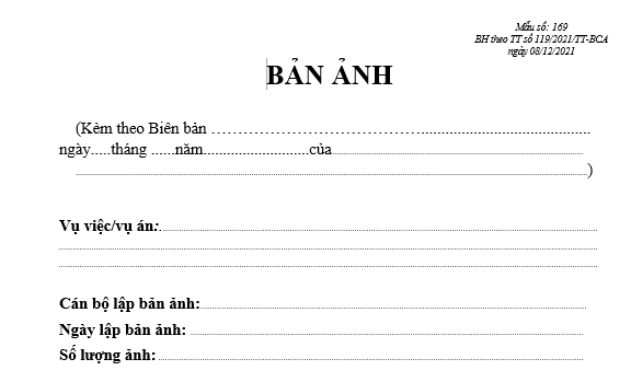Mẫu bản ảnh Mẫu bản ảnh