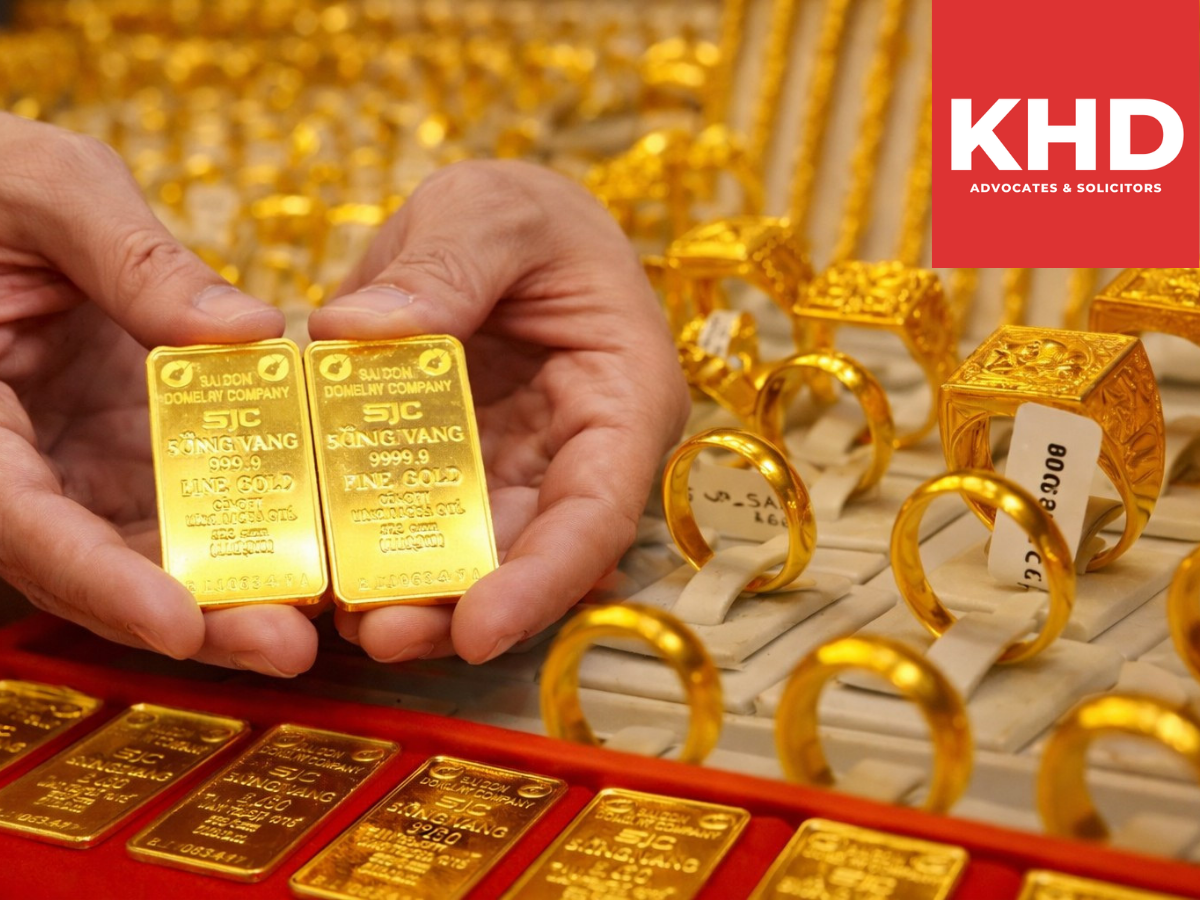 Khách giao dịch vàng từ 5 triệu đồng trở lên phải chuyển khoản