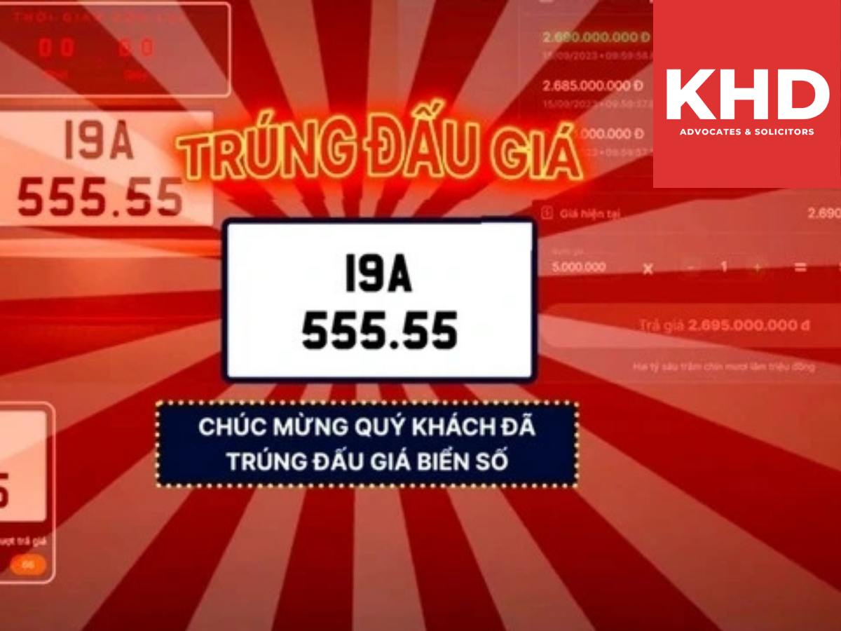 Chuyển nhượng biển số xe trúng đấu giá chịu thuế suất thuế TNCN 5% từ 01/7/2026?