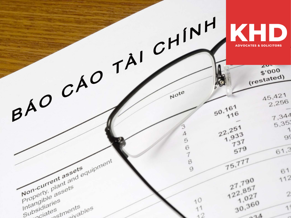 Thời điểm lập báo cáo tài chính đối với doanh nghiệp giải thể