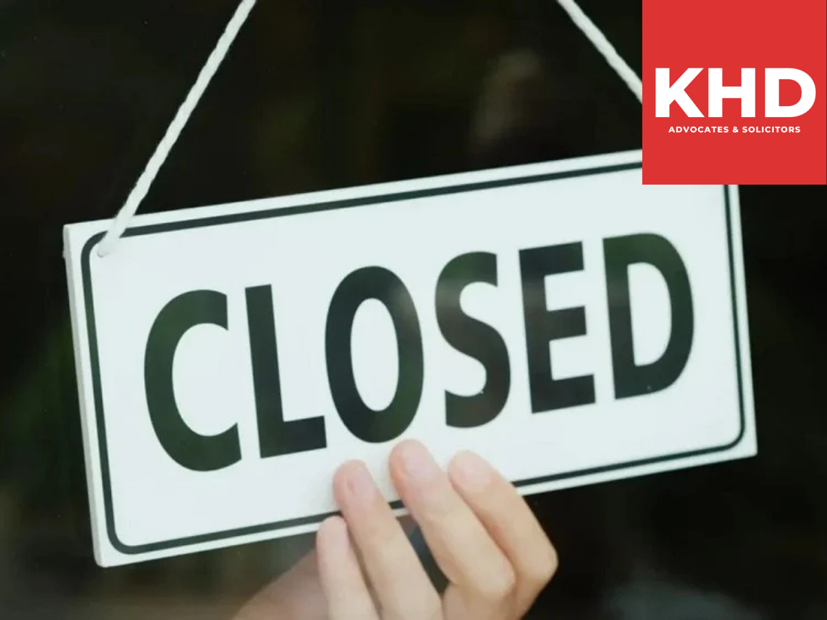 Trình tự thủ tục đăng ký chấm dứt hoạt động hộ kinh doanh